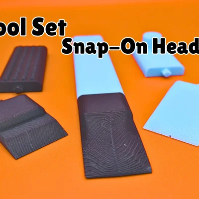 Bộ Dụng Cụ Với Đầu Lắp Snap-On (Thay Thế Được!) - In Nhanh