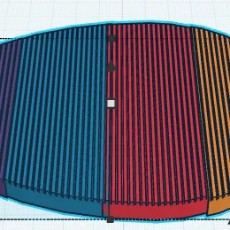 Miếng lót ly hình trứng Phục sinh (Easter Egg Coaster) - File in 3D