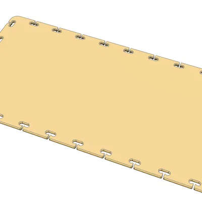 Khay tổ chức dụng cụ EDC 90x180x2mm - Giải pháp sắp xếp đồ chuyên nghiệp