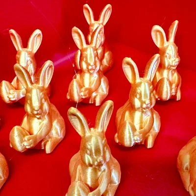 Mô hình chú thỏ Phục sinh (Easter Bunny) xinh xắn in 3D