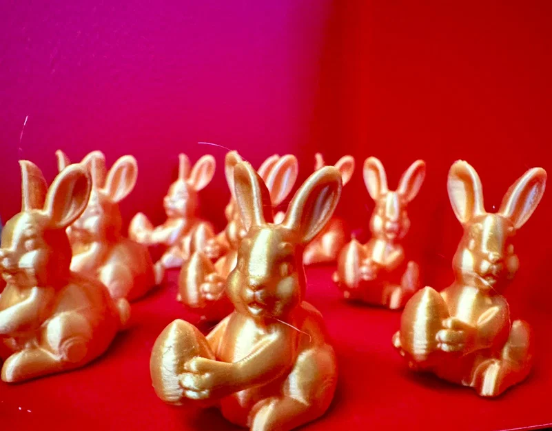 Mô hình chú thỏ Phục sinh (Easter Bunny) xinh xắn in 3D - Image 2