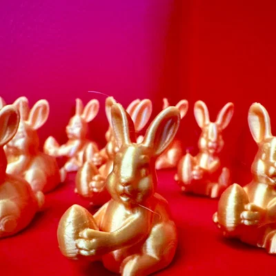 Mô hình chú thỏ Phục sinh (Easter Bunny) xinh xắn in 3D