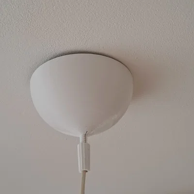 Nắp che linh kiện đèn chùm cho dây cáp 6mm (Ikea Hemma)