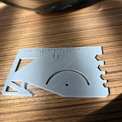 Thẻ Đa Năng EDC - Multitool Hai Mặt Kích Thước Nhỏ Gọn Như Thẻ Tín Dụng
