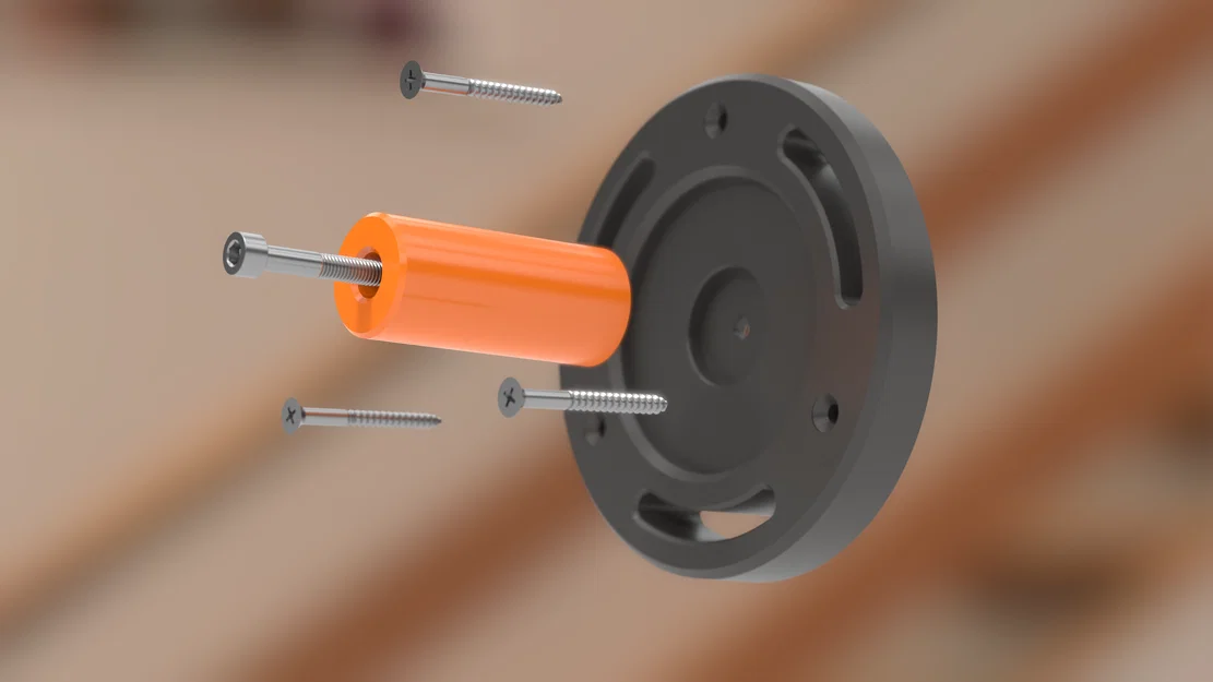 Giá Treo Tường Cho Đầu Kẹp Máy Tiện Gỗ (Wood Lathe Chuck) - Image 1