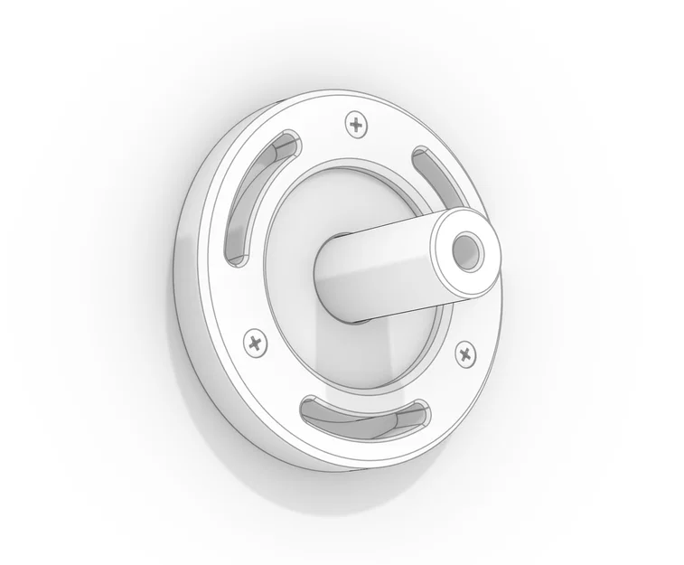 Giá Treo Tường Cho Đầu Kẹp Máy Tiện Gỗ (Wood Lathe Chuck) - Image 4