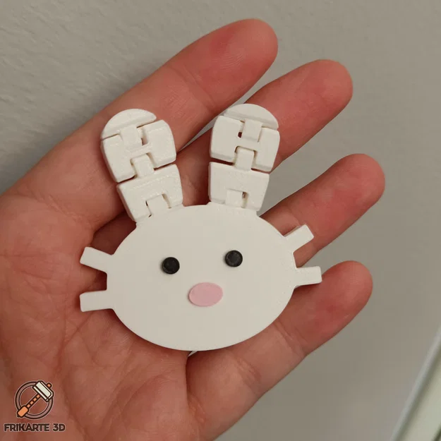 Mô hình in 3D Thỏ Flexi Easter Bunny linh hoạt - Image 2
