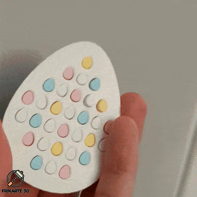 Đồ Chơi Ấn Ghim Hình Trứng Phục Sinh (Easter Egg Push-Pin Toy)