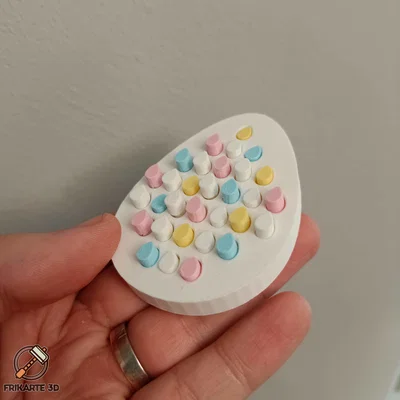 Đồ Chơi Ấn Ghim Hình Trứng Phục Sinh (Easter Egg Push-Pin Toy)