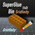 Khay đựng keo Super Glue hệ Gridfinity 1x2 gọn gàng cho bàn làm việc - Thumbnail 2