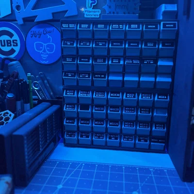 ScrewU-nit Hardware Organizer - Hộp đựng ốc vít đa năng