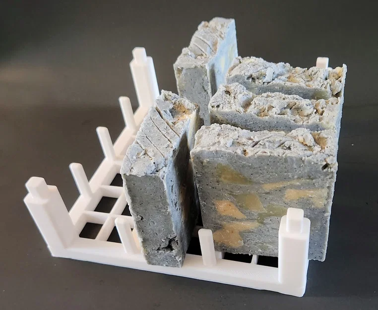 Kệ phơi xà phòng có thể xếp chồng (Stackable Soap Curing Rack) - Image 2