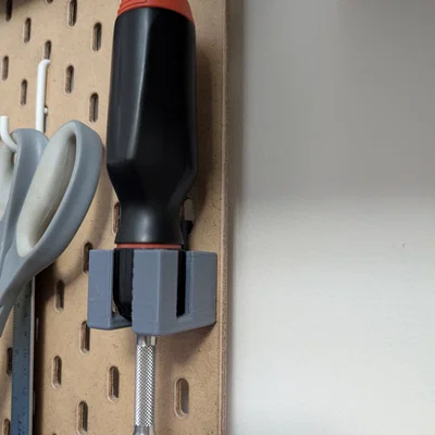 Giá treo tuốc nơ vít LTT cho bảng SKADIS - Phụ kiện in 3D gọn gàng