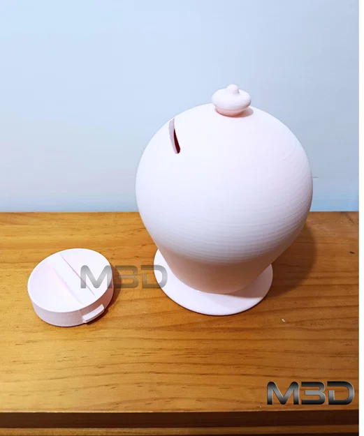 Heo đất phong cách cổ điển (Old Style Money Bank) - Image 3