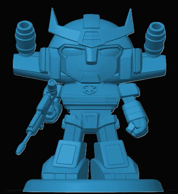 Mô hình Bluestreak Transformers phong cách Chibi đáng yêu - Image 1