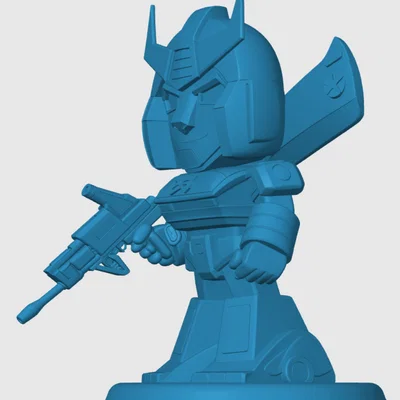 Mô hình Transformers Prowl phiên bản Chibi - File in 3D chất lượng