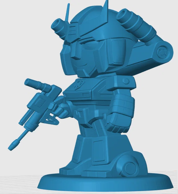 Mô hình Bluestreak Transformers phong cách Chibi đáng yêu - Image 2
