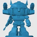 Mô hình Bluestreak Transformers phong cách Chibi đáng yêu - Thumbnail 3