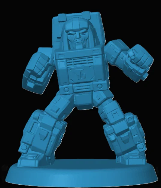 Mô hình Brawn Chibi - Đồ chơi Transformers in 3D độc đáo - Image 1