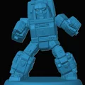 Mô hình Brawn Chibi - Đồ chơi Transformers in 3D độc đáo - Thumbnail 1