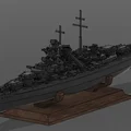 Mô hình chiến hạm KMS Bismarck - Thumbnail 1