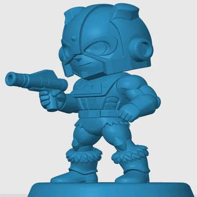 Mô hình in 3D nhân vật Zodak phiên bản Chibi độc đáo