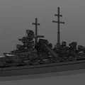 Mô hình chiến hạm KMS Bismarck - Thumbnail 3