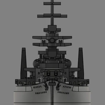 Mô hình chiến hạm KMS Bismarck