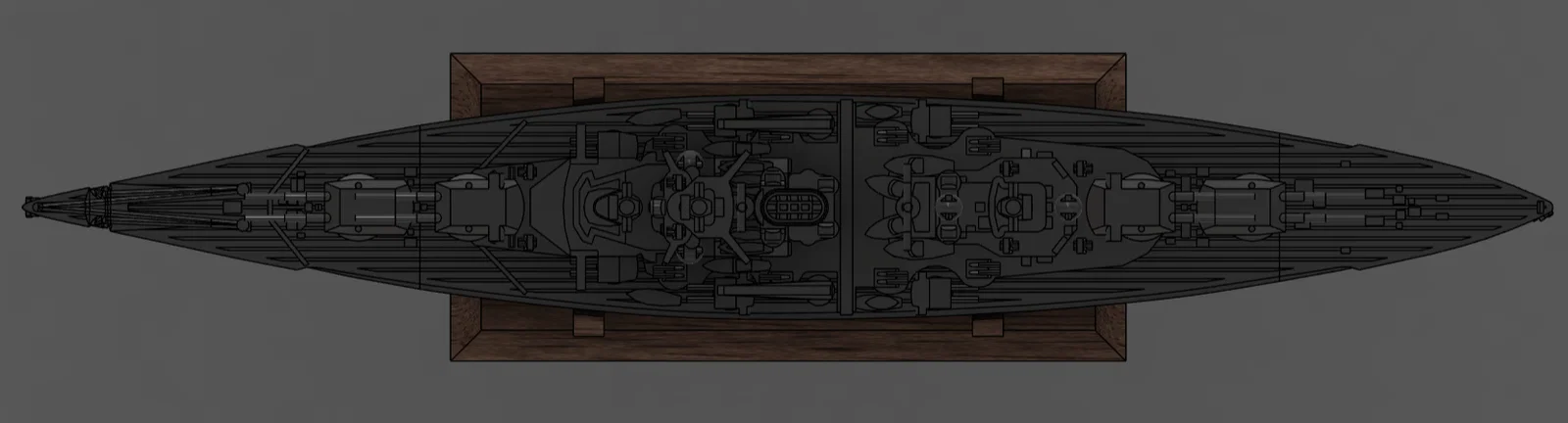 Mô hình chiến hạm KMS Bismarck - Image 6