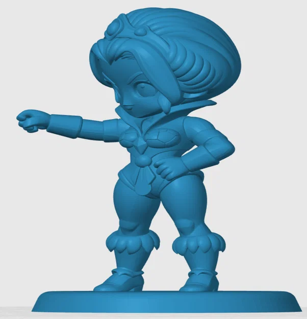 Mô hình Teela phiên bản Chibi Masters of the Universe in 3D - Image 2