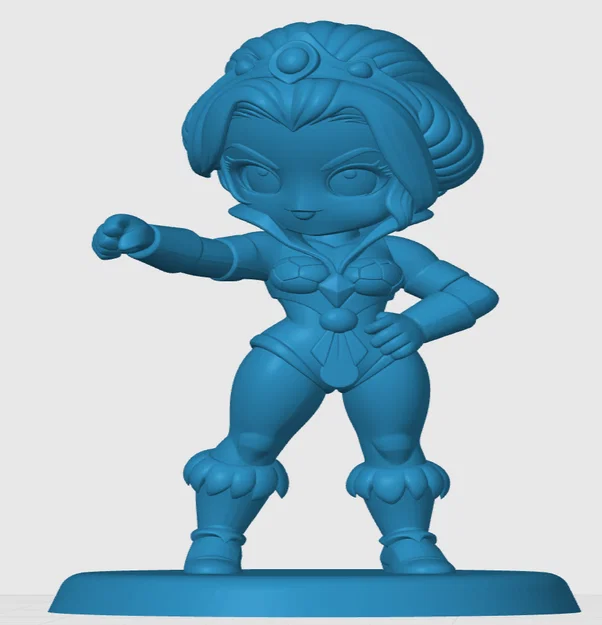Mô hình Teela phiên bản Chibi Masters of the Universe in 3D - Image 3