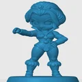 Mô hình Teela phiên bản Chibi Masters of the Universe in 3D - Thumbnail 3