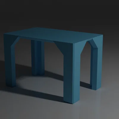 Bàn kệ mini 5x8 (Mini Table) - Giải pháp tối ưu không gian làm việc