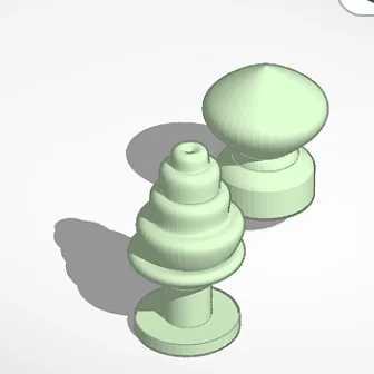 Mô hình trang trí phong cách quân cờ (thingummyjigs) in 3D cực đẹp