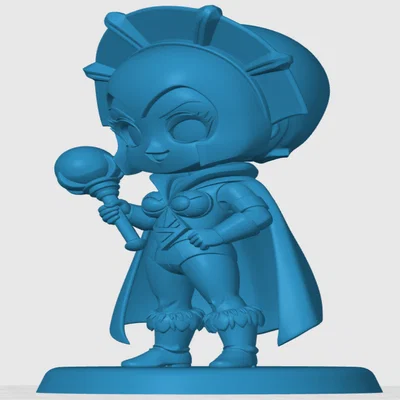 Mô hình Evil Lynn phong cách Chibi cho tín đồ Masters of the Universe