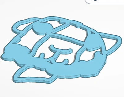 Mẫu in 3D mặt sư tử IKEA: Móc khóa và khuôn vẽ cho bé - Image 1