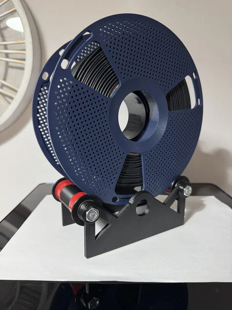 Giá đỡ cuộn Filament - Dùng vòng bi 608 - Image 1