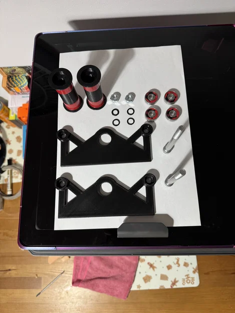 Giá đỡ cuộn Filament - Dùng vòng bi 608 - Image 5