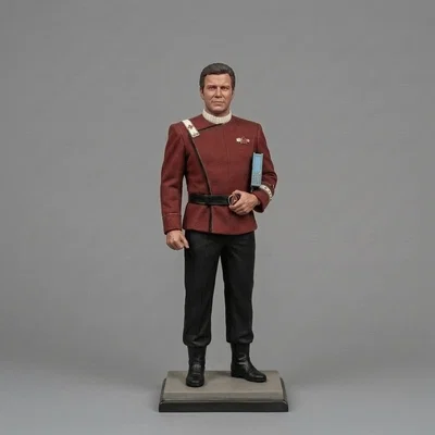 Mô hình 3D Kirk trong Star Trek II - The Wrath of Khan (1982) cực đẹp