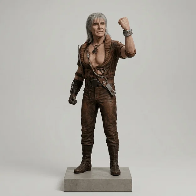 Mô hình 3D nhân vật Khan Noonien Singh - Star Trek II (1982) - Image 1