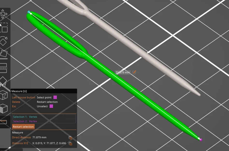 Kim móc len (70mm) - Image 4