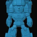 Mô hình robot Huffer phong cách Chibi cho tín đồ 3D Printing - Thumbnail 1