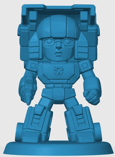 Mô hình robot Huffer phong cách Chibi cho tín đồ 3D Printing - Image 3