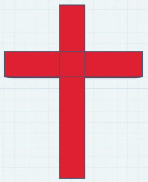 Mô hình thập giá 3D Cross (Go Team JESUS) thiết kế tối giản - Image 1