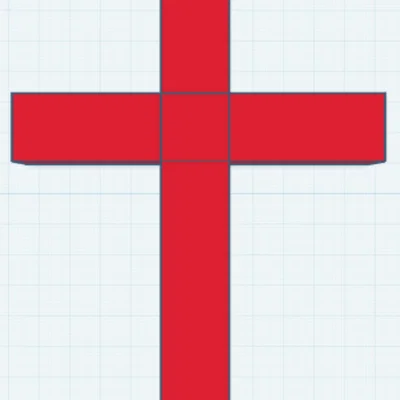 Mô hình thập giá 3D Cross (Go Team JESUS) thiết kế tối giản