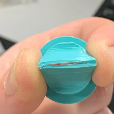 Van một chiều TPU (In liền khối, không bộ phận chuyển động) & Máy thổi bụi bàn phím