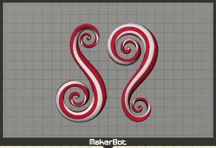 Móc Treo Trang Trí Hình Xoắn Ốc (Spiral Ornament Hanger) - Image 3