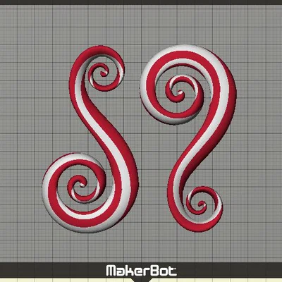 Móc Treo Trang Trí Hình Xoắn Ốc (Spiral Ornament Hanger)