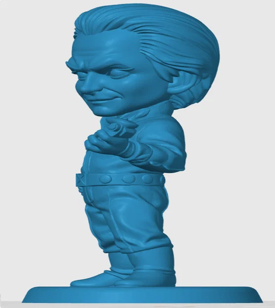 Mô hình 3D Khan phong cách Chibi cho người hâm mộ Star Trek - Image 2