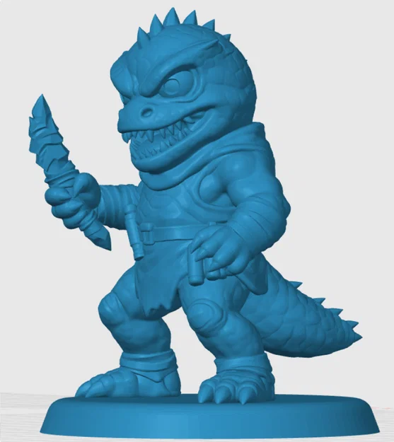 Mô hình Gorn phong cách Chibi cho tín đồ Star Trek - Image 2